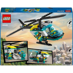 LEGO City 60405 Emergency Rescue Helicopter Toy