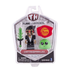 Tube Heroes 3-Inch Captain Sparklez with Accessory - Maqio