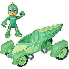 PJ Masks Gekko Mobile Ride Into Action Car with Gekko Figure