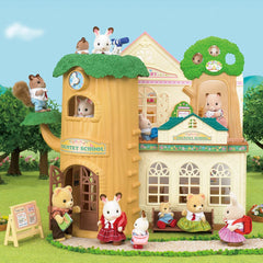 Sylvanian Families - Country Tree School with 35 Pieces