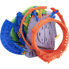 Hot Wheels Monster Truck T-Rex Volcano Arena Playset