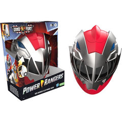Power Rangers Dino Fury Red Ranger Electronic Mask Fancy Dress