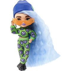 Barbie Extra Minis Doll 5.5 inch Wearing Emoji Printed 2-Pc Fashion