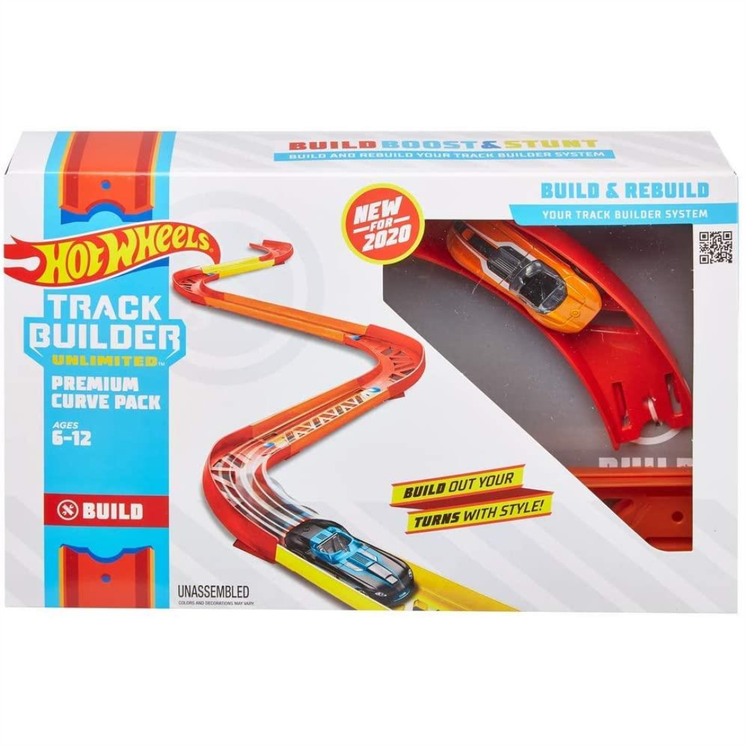 Hot Wheels Track Builder Unlimited Premium Curve Pack GLC88 - Maqio