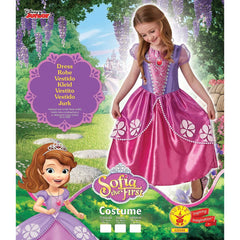 Rubie's 40735 Official Sofia the First Girls Fancy Dress Disney Princess Costume Outfit 5-6 years - Maqio