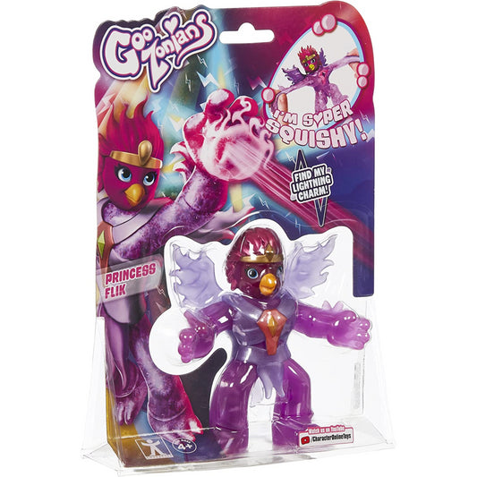 Goozonians Hero Soft Squishy Stretchy Gooey Figure - Princess Flik