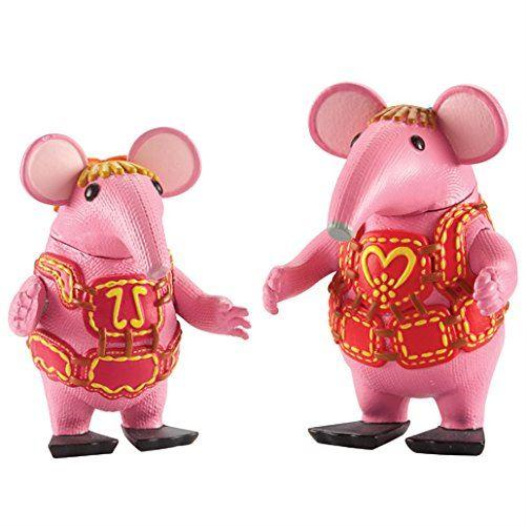 Clangers Collectable Figures 2 Pack - Tiny and Mother Clanger - Maqio