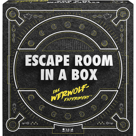Mattel Games Escape Room In A Box The Werewolf Experiment Strategy Game - German language