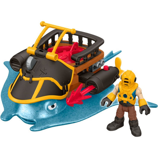 Fisher-Price Imaginext Captain Nemo & Stingray