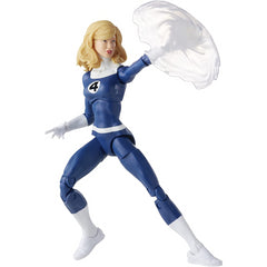 Marvel Fantastic Four Legends Series 6in Retro Action Figure - Invisible Woman