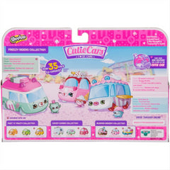 Shopkins Cutie Car Freezy Riders Toy 3 Vehicle Playset and Figures