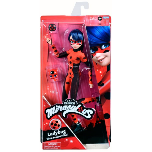 Miraculous Ladybug 26cm Fashion Doll Figure & Accessories - Ladybug V2
