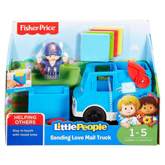 Fisher-Price DRL16 Little People Sending Love Mail Truck - Maqio