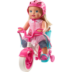 Little Mommy Learn to Ride Doll With Dog