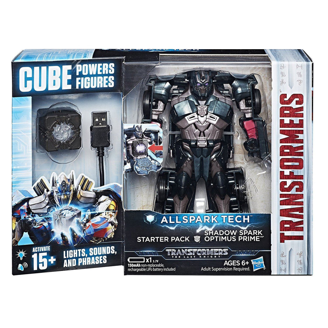 Transformers C3480 Allspark Tech Starter Pack Shadow Spark Optimus Prime Figure - Maqio