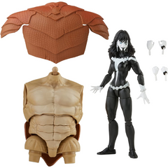 Marvel Legends Series SHRIEK Figure 6 Spider-Man No Way Home (BUILD A FIGURE: MARVEL'S ARMADILLO-TORSO)
