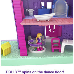 Polly Pocket Pollyville Pocket House with Stories Rooms and Micro Dolls