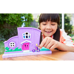 Polly Pocket Pollyville Pocket House with Stories Rooms and Micro Dolls