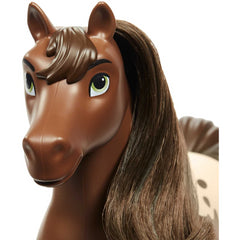 Dreamworks Spirit Untamed Light Brown Hair Horse 8" Moving Head - Chestnut