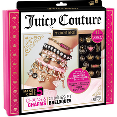 Make It Real Juicy Couture Chains & Charms Bracelet Making Kit 138 Pc