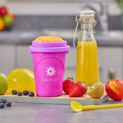 Chillfactor Home Made Squeeze Cup Slushy Maker - Passion Fruit Party