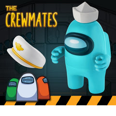 Among Us Series 2 Crewmate Figure Medium Sized - Light Blue