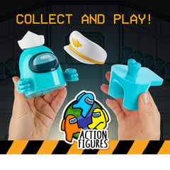 Among Us Series 2 Crewmate Figure Medium Sized - Light Blue