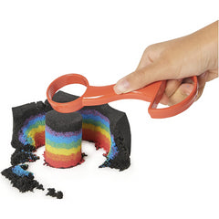 Kinetic SandisFactory Set Coloured & Black Sand