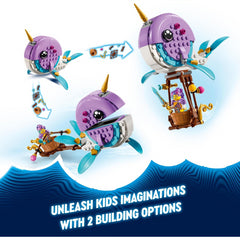 LEGO 71472 DREAMZzz Izzie's Narwhal Hot-Air Balloon Building Set