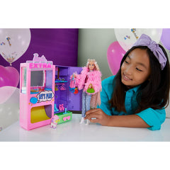 Barbie Extra Surprise Fashion Closet Playset with 20 Pieces & Pet Poodle