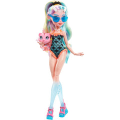 Monster High Doll and Pet Piranha Posable Fashion Doll - Lagoona Blue