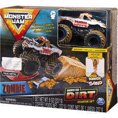 Monster Jam With Kinetic Sand - Zombie 1:64 Scale