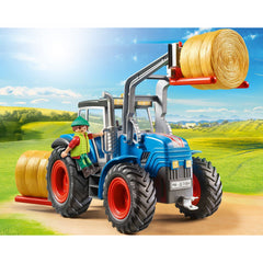 Playmobil Country Large Tractor with Accessories and Trailer Coupling - 71004