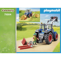 Playmobil Country Large Tractor with Accessories and Trailer Coupling - 71004