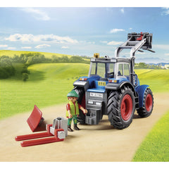 Playmobil Country Large Tractor with Accessories and Trailer Coupling - 71004