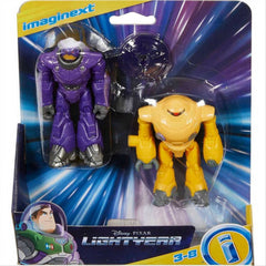 Imaginext Disney Pixar Lightyear Zurg and Zyclops Action Figures
