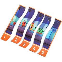 Learning Resources Number Blocks Sequencing Puzzle Set 50pcs