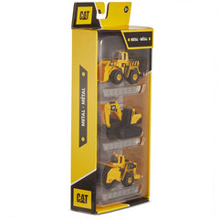 Caterpillar Machines Cat Metal 3 Pack Assortment