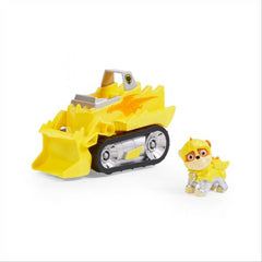 Paw Patrol Rescue Knights Deluxe Vehicle & Action Figure - Rubble