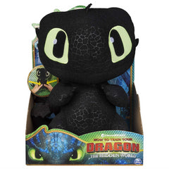 Dragons Toothless Squeeze and Growl Plush with Sounds Toy - Maqio