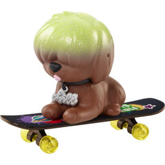 Barbie Extra Fashions Brown Puppy with Accessories