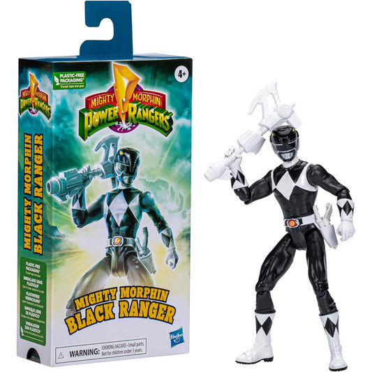 Power Rangers Mighty Morphin Black Ranger Action Figure