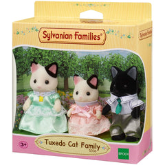 Sylvanian Families Tuxedo Cat Family