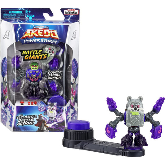 Akedo Power Storm Battle Giants Action Figure Play Set - Powerstorm Bucket