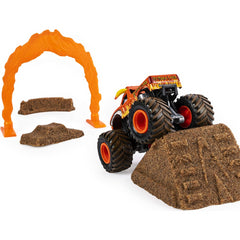 Monster Jam El Toro Loco Monster Dirt Deluxe Set 454g Dirt & Die-Cast Truck