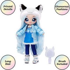Na! Na! Na! Surprise Teens Fashion Doll 27cm Soft Doll Blue Hair - Alaska Frost