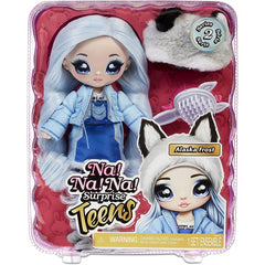 Na! Na! Na! Surprise Teens Fashion Doll 27cm Soft Doll Blue Hair - Alaska Frost