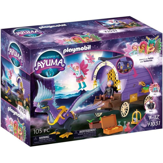 Playmobil 71031 Adventures of Ayuma Fairy Carriage & Phoenix fairies with 105pcs