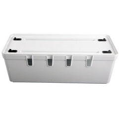 Maqio Polypropylene IML Print Cable Tidy Box - White - Maqio