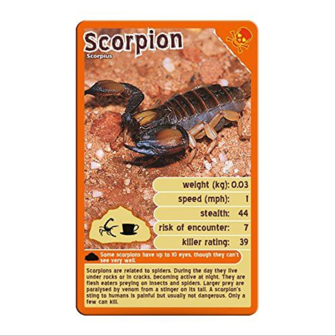 Top Trumps - DEADLIEST PREDATORS (03506) - Maqio